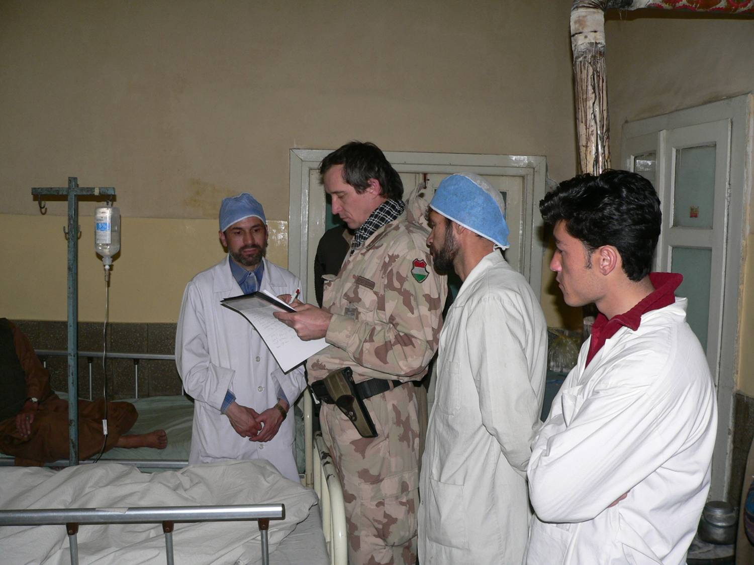 Vizit kabulban,Ali Abat Idegsebszeti Klinika